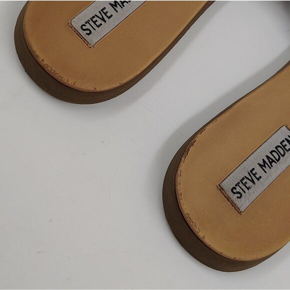 Steve Madden Black Women's Sandals Shoes Sz 9 - Picture 13 of 15